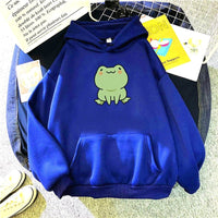Kawaii Frog Hoodie - The Mage's Emporium Kore Kawaii Kore Kawaii Shopify Collective Used English Japanese Style Comic Book