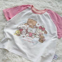 Kawaii Hearts Club Animals T-Shirt - The Mage's Emporium Kore Kawaii Kore Kawaii Shopify Collective Used English Japanese Style Comic Book