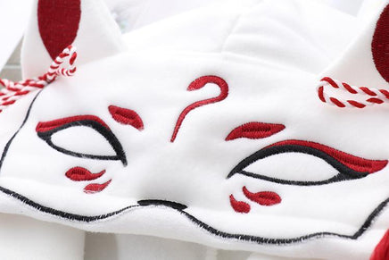Kawaii Kitsune Fox Hoodie - The Mage's Emporium Kore Kawaii Kore Kawaii Shopify Collective Used English Japanese Style Comic Book