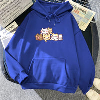 Kawaii Kitty Cuddles Hoodie - The Mage's Emporium Kore Kawaii Kore Kawaii Shopify Collective Used English Japanese Style Comic Book