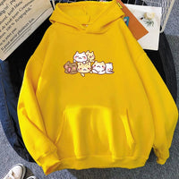 Kawaii Kitty Cuddles Hoodie - The Mage's Emporium Kore Kawaii Kore Kawaii Shopify Collective Used English Japanese Style Comic Book
