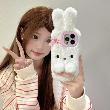 Kawaii Plush Bunny iPhone Case - The Mage's Emporium Kore Kawaii Kore Kawaii Shopify Collective Used English Japanese Style Comic Book