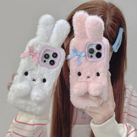 Kawaii Plush Bunny iPhone Case - The Mage's Emporium Kore Kawaii Kore Kawaii Shopify Collective Used English Japanese Style Comic Book