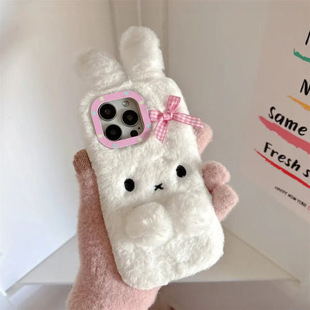 Kawaii Plush Bunny iPhone Case - The Mage's Emporium Kore Kawaii Kore Kawaii Shopify Collective Used English Japanese Style Comic Book