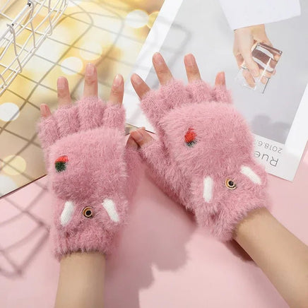 Kawaii Plush Bunny Mittens - The Mage's Emporium Kore Kawaii Kore Kawaii Shopify Collective Used English Japanese Style Comic Book