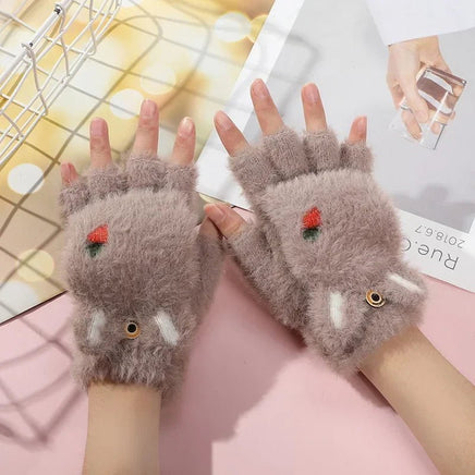 Kawaii Plush Bunny Mittens - The Mage's Emporium Kore Kawaii Kore Kawaii Shopify Collective Used English Japanese Style Comic Book
