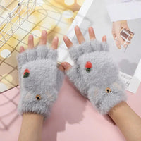 Kawaii Plush Bunny Mittens - The Mage's Emporium Kore Kawaii Kore Kawaii Shopify Collective Used English Japanese Style Comic Book