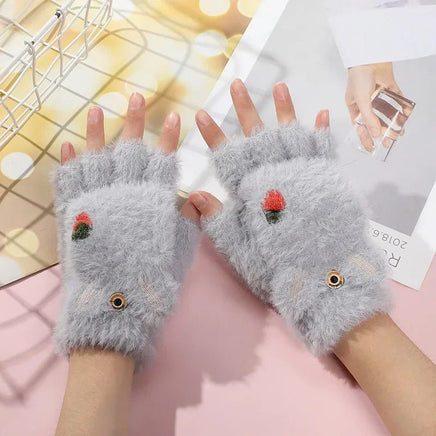 Kawaii Plush Bunny Mittens - The Mage's Emporium Kore Kawaii Kore Kawaii Shopify Collective Used English Japanese Style Comic Book