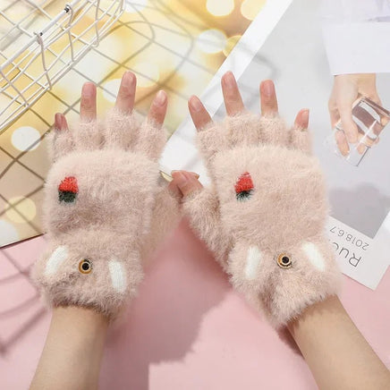 Kawaii Plush Bunny Mittens - The Mage's Emporium Kore Kawaii Kore Kawaii Shopify Collective Used English Japanese Style Comic Book