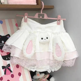 Kawaii Plush Bunny Skirt - The Mage's Emporium Kore Kawaii Kore Kawaii Shopify Collective Used English Japanese Style Comic Book