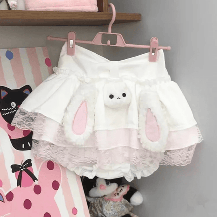 Kawaii Plush Bunny Skirt - The Mage's Emporium Kore Kawaii Kore Kawaii Shopify Collective Used English Japanese Style Comic Book