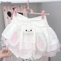 Kawaii Plush Bunny Skirt - The Mage's Emporium Kore Kawaii Kore Kawaii Shopify Collective Used English Japanese Style Comic Book