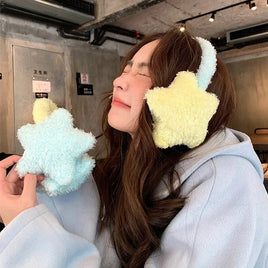 Kawaii Plush Star Earmuffs - The Mage's Emporium Kore Kawaii Kore Kawaii Shopify Collective Used English Japanese Style Comic Book