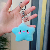 Kawaii Star Plushie Pendant Keychains - The Mage's Emporium Kore Kawaii Kore Kawaii Shopify Collective Used English Japanese Style Comic Book