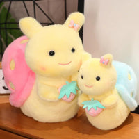 Kawaii Strawberry Snail Plushies - The Mage's Emporium Kore Kawaii Kore Kawaii Shopify Collective Used English Japanese Style Comic Book