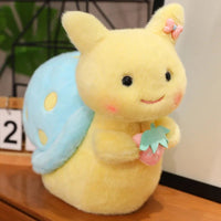 Kawaii Strawberry Snail Plushies - The Mage's Emporium Kore Kawaii Kore Kawaii Shopify Collective Used English Japanese Style Comic Book