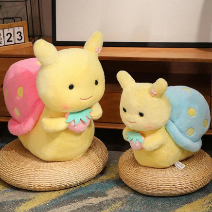 Kawaii Strawberry Snail Plushies - The Mage's Emporium Kore Kawaii Kore Kawaii Shopify Collective Used English Japanese Style Comic Book