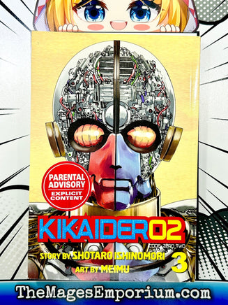 Kikaider 02 Vol 3 - The Mage's Emporium CMX 2407 alltags description Used English Manga Japanese Style Comic Book