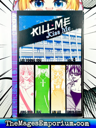 Kill Me Kiss Me Vol 4 - The Mage's Emporium Tokyopop 2000's 2308 2403 Used English Manga Japanese Style Comic Book