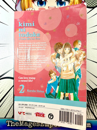 Kimi Ni Todoke Vol 2 - The Mage's Emporium Viz Media outofstock UPDATEMETA Used English Manga Japanese Style Comic Book