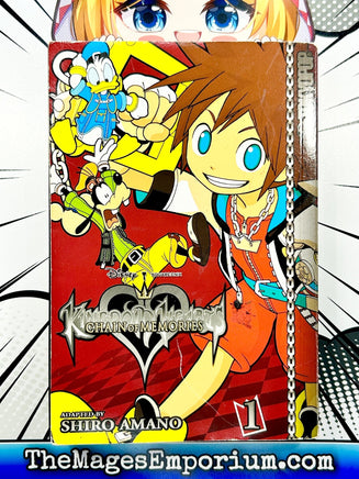 Kingdom Hearts: Chain of Memories Vol 1 - The Mage's Emporium Tokyopop 2405 all bis3 Used English Manga Japanese Style Comic Book