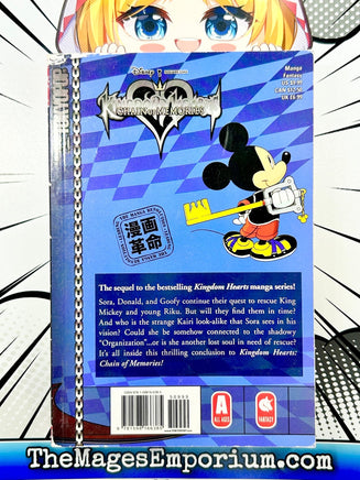 Kingdom Hearts: Chain of Memories Vol 2 - The Mage's Emporium Tokyopop 2408 BackInStock UPDATEMETA Used English Manga Japanese Style Comic Book