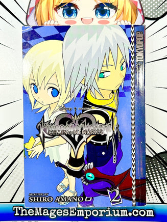 Kingdom Hearts: Chain of Memories Vol 2 - The Mage's Emporium Tokyopop 2408 BackInStock UPDATEMETA Used English Manga Japanese Style Comic Book