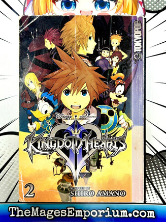 Kingdom Hearts II Vol 2 - The Mage's Emporium Tokyopop outofstock UPDATEMETA Used English Manga Japanese Style Comic Book