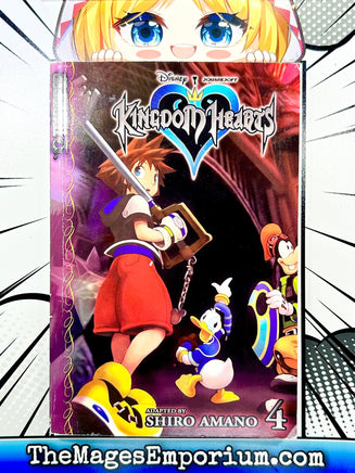 Kingdom Hearts Vol 4 - The Mage's Emporium Tokyopop 2406 all bis1 Used English Manga Japanese Style Comic Book