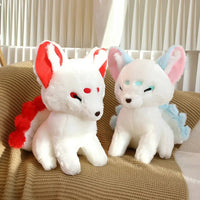 Kitsune Fox Plushies - The Mage's Emporium Kore Kawaii Kore Kawaii Shopify Collective Used English Japanese Style Comic Book