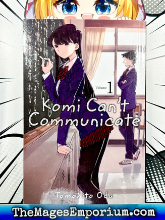 Komi Can't Communicate Vol 1 - The Mage's Emporium Viz Media 2405 bis1 bis3 Used English Manga Japanese Style Comic Book