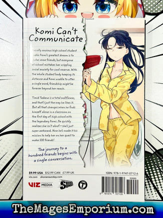 Komi Can't Communicate Vol 1 - The Mage's Emporium Viz Media 2407 BackInStock UPDATEMETA Used English Manga Japanese Style Comic Book