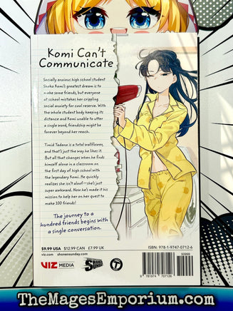 Komi Can't Communicate Vol 1 - The Mage's Emporium Viz Media 2404 bis3 comedy Used English Manga Japanese Style Comic Book