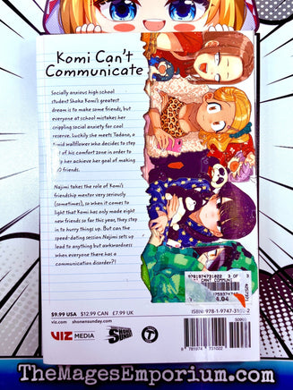 Komi Can't Communicate Vol 19 - The Mage's Emporium Viz Media 2411 BackInStock UPDATEMETA Used English Manga Japanese Style Comic Book