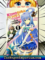 Konosuba God's Blessing On This Wonderful World Vol 01 - The Mage's Emporium Yen Press outofstock UPDATEMETA Used English Manga Japanese Style Comic Book