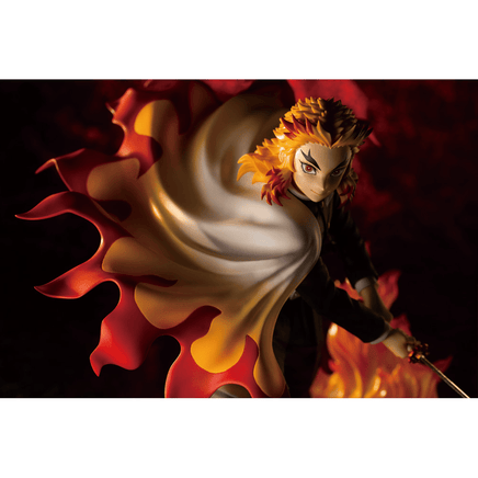 KOTOBUKIYA ARTFX J: Demon Slayer: Kimetsu no Yaiba - Kyojuro Rengoku - The Mage's Emporium Shumi Toys & Gifts Shopify Collective Shumi Toys & Gifts Used English ARTFX J Japanese Style Comic Book