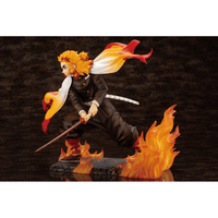 KOTOBUKIYA ARTFX J: Demon Slayer: Kimetsu no Yaiba - Kyojuro Rengoku - The Mage's Emporium Shumi Toys & Gifts Shopify Collective Shumi Toys & Gifts Used English ARTFX J Japanese Style Comic Book