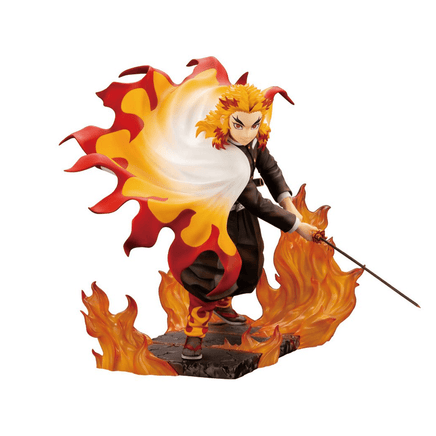 KOTOBUKIYA ARTFX J: Demon Slayer: Kimetsu no Yaiba - Kyojuro Rengoku - The Mage's Emporium Shumi Toys & Gifts Shopify Collective Shumi Toys & Gifts Used English ARTFX J Japanese Style Comic Book