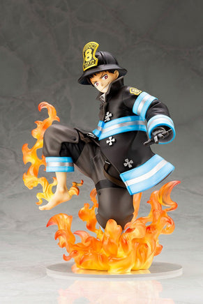 KOTOBUKIYA ARTFX J: Fire Force - Shinra Kusakabe - The Mage's Emporium Shumi Toys & Gifts Shopify Collective Shumi Toys & Gifts Used English ARTFX J Japanese Style Comic Book