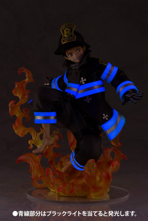 KOTOBUKIYA ARTFX J: Fire Force - Shinra Kusakabe - The Mage's Emporium Shumi Toys & Gifts Shopify Collective Shumi Toys & Gifts Used English ARTFX J Japanese Style Comic Book