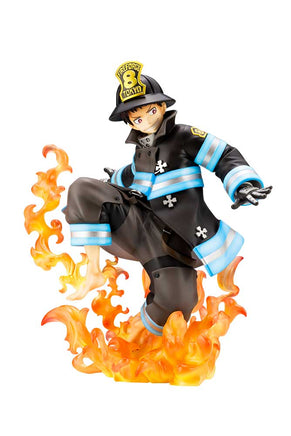KOTOBUKIYA ARTFX J: Fire Force - Shinra Kusakabe - The Mage's Emporium Shumi Toys & Gifts Shopify Collective Shumi Toys & Gifts Used English ARTFX J Japanese Style Comic Book