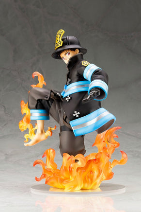KOTOBUKIYA ARTFX J: Fire Force - Shinra Kusakabe - The Mage's Emporium Shumi Toys & Gifts Shopify Collective Shumi Toys & Gifts Used English ARTFX J Japanese Style Comic Book