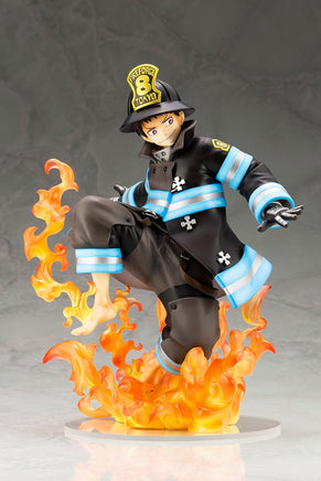 KOTOBUKIYA ARTFX J: Fire Force - Shinra Kusakabe - The Mage's Emporium Shumi Toys & Gifts Shopify Collective Shumi Toys & Gifts Used English ARTFX J Japanese Style Comic Book