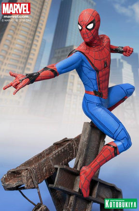 KOTOBUKIYA ARTFX: Spider - Man: Homecoming - Spider - Man - The Mage's Emporium Shumi Toys & Gifts Shopify Collective Shumi Toys & Gifts Used English ARTFX Japanese Style Comic Book