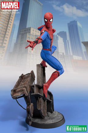 KOTOBUKIYA ARTFX: Spider - Man: Homecoming - Spider - Man - The Mage's Emporium Shumi Toys & Gifts Shopify Collective Shumi Toys & Gifts Used English ARTFX Japanese Style Comic Book