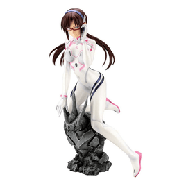 KOTOBUKIYA: Evangelion: 3.0+1.0 Thrice Upon a Time - Mari Makinami Illustrious White Plugsuit Ver. 1/6 Scale Figure - The Mage's Emporium Shumi Toys & Gifts Shopify Collective Shumi Toys & Gifts Used English 1/6 Scale Figure Japanese Style Comic Book
