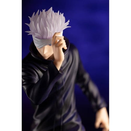Kotobukiya Jujutsu Kaisen 0: The Movie Satoru Gojo ARTFX J 1:8 Scale Statue - The Mage's Emporium ToyShnip Shopify Collective ToyShnip Used English Action Figure Japanese Style Comic Book