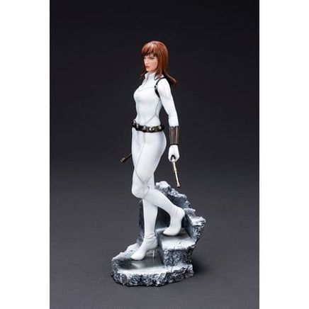 Kotobukiya Marvel Universe Black Widow White Version ARTFX Premier Statue - The Mage's Emporium ToyShnip Shopify Collective ToyShnip Used English Action Figure Japanese Style Comic Book
