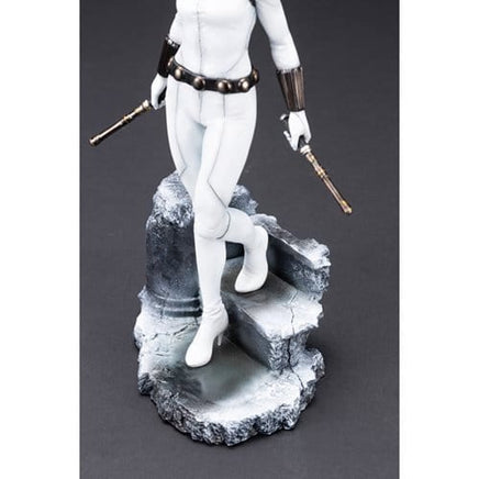 Kotobukiya Marvel Universe Black Widow White Version ARTFX Premier Statue - The Mage's Emporium ToyShnip Shopify Collective ToyShnip Used English Action Figure Japanese Style Comic Book