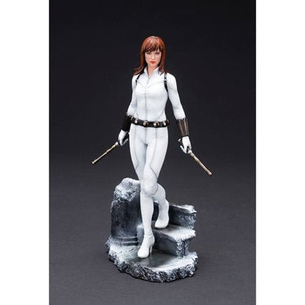 Kotobukiya Marvel Universe Black Widow White Version ARTFX Premier Statue - The Mage's Emporium ToyShnip Shopify Collective ToyShnip Used English Action Figure Japanese Style Comic Book